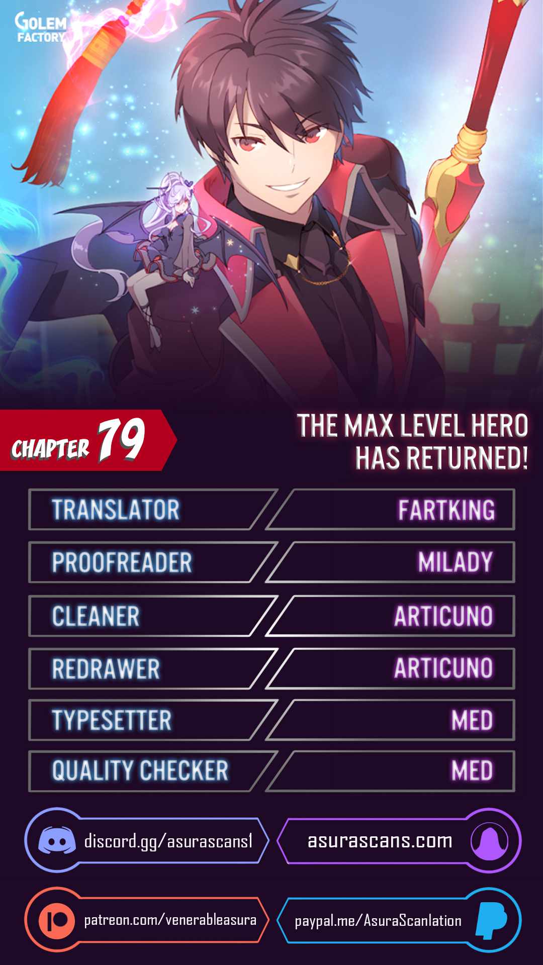 The Max Level Hero has Returned! Chapter 79 image 01